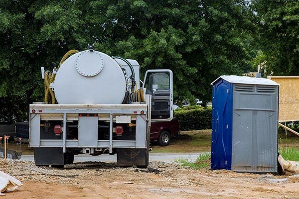 Our Collierville Porta Potty Rentals field team